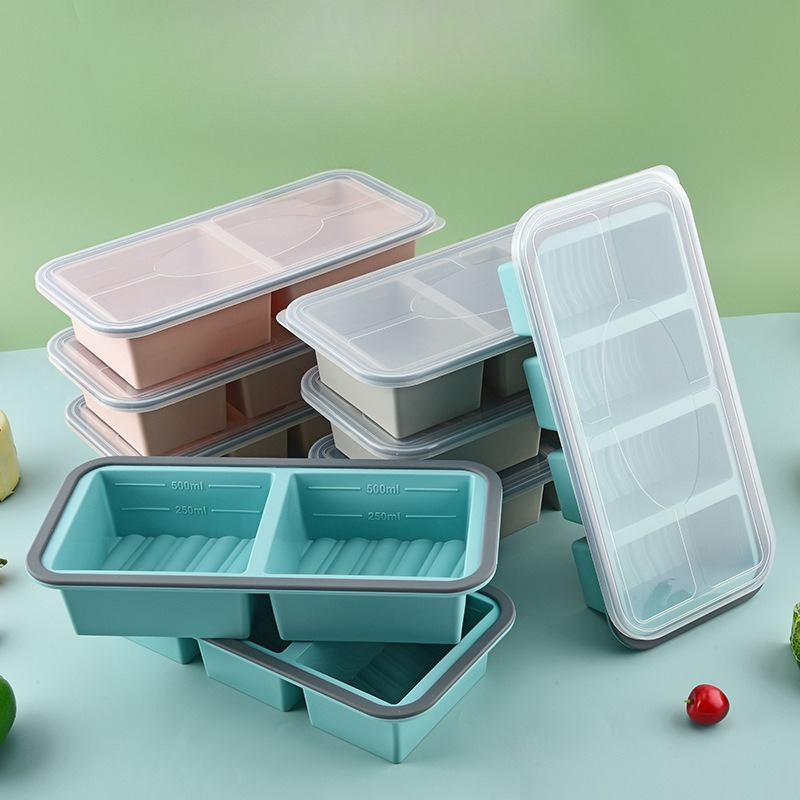 Meal Prep Template - Souper Cubes ,Silicone Freezer Molds for