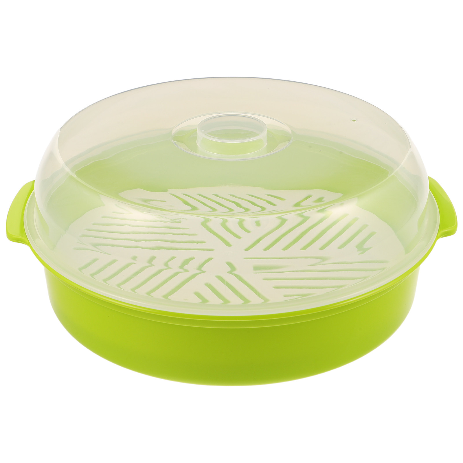 Meal Prep Rice - Microwave Steamer Bowl with Lid Heat-Resistant