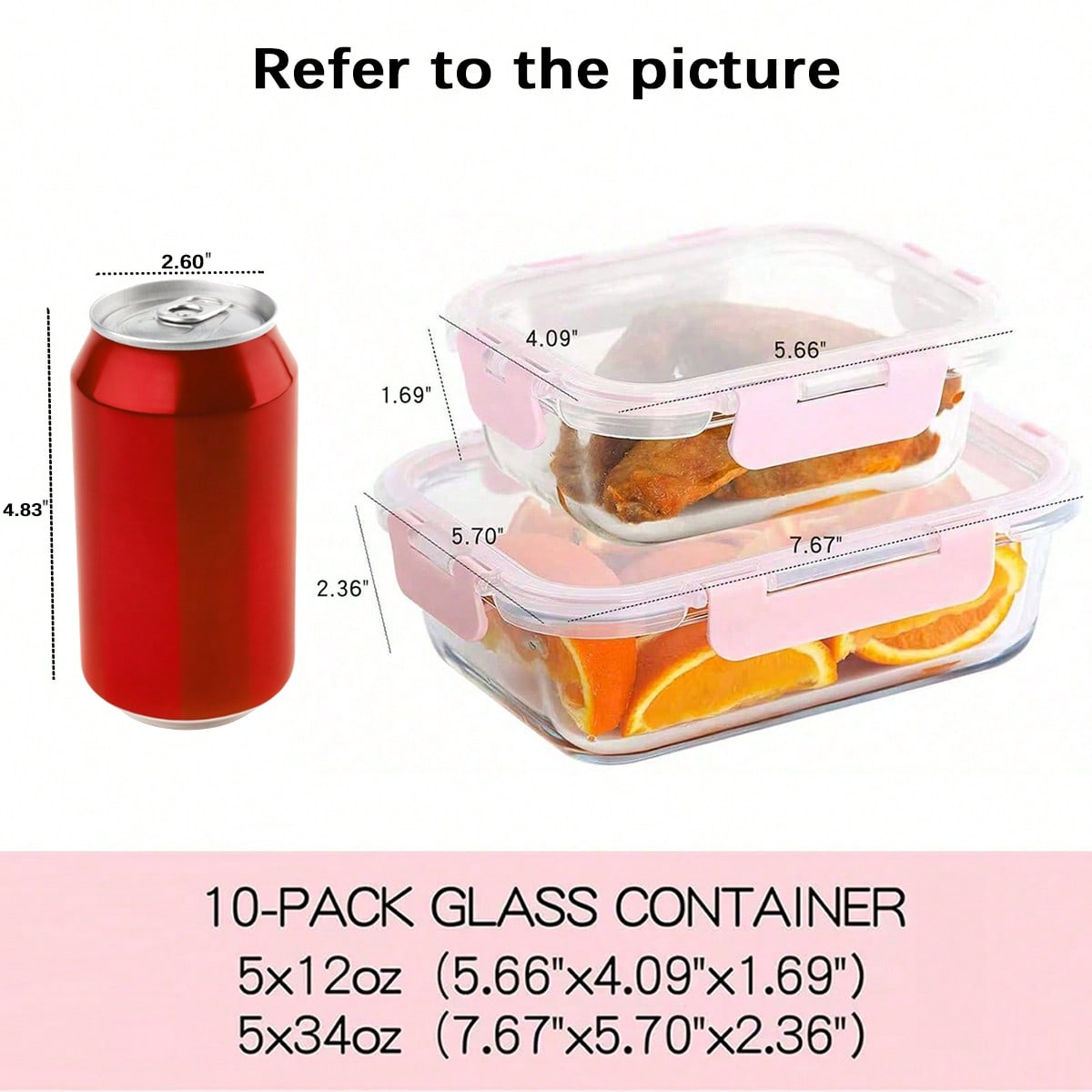 10 Pack Glass Meal Prep Contai - Meal Prep Boxen Glas review and price
