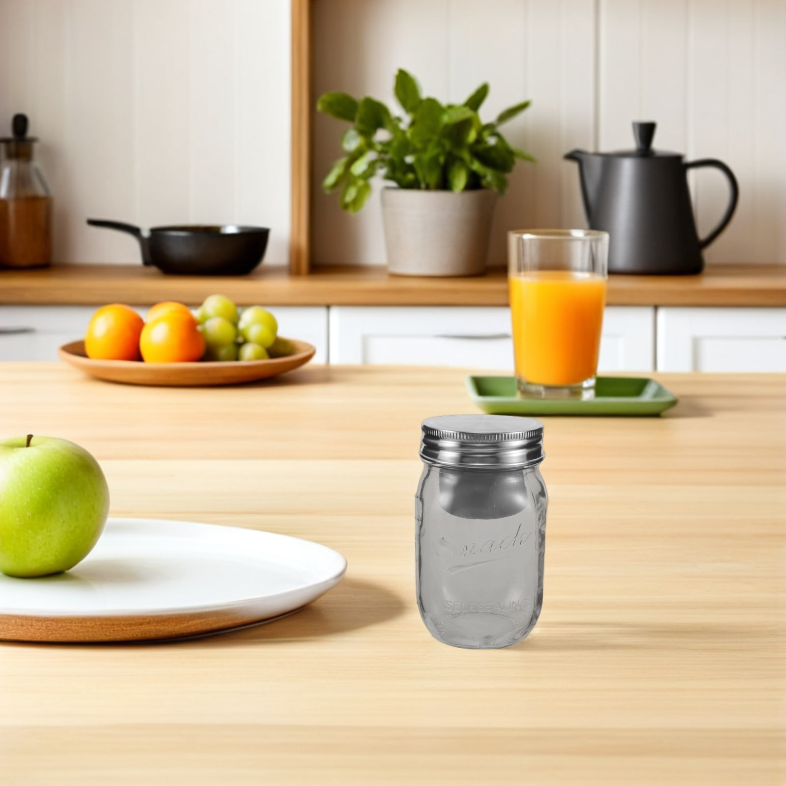 473Ml Glass Salad Jars with Li - Meal Prep Glass Containers With Lids review and price