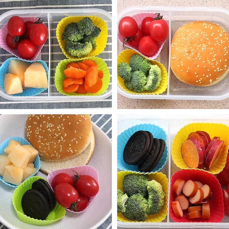 Lunch Box Divider Cup Reusable - Meal Prep Template review and price