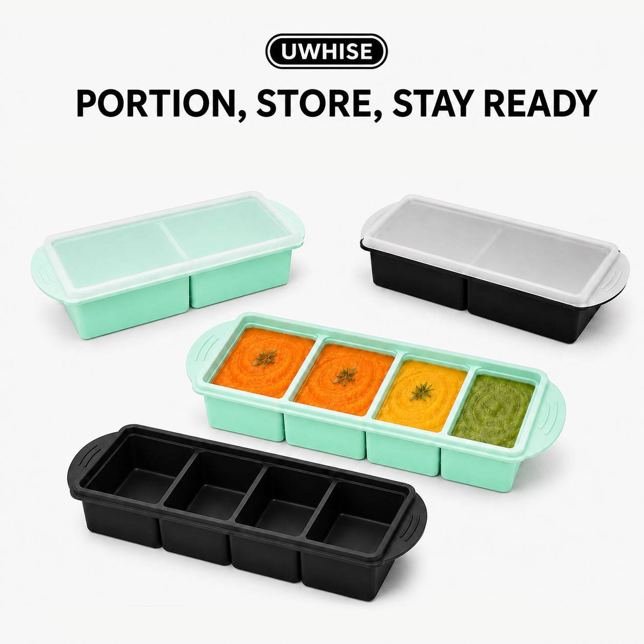 Uwhise Silicone Soup Freezer T - Meal Prep Template review and price