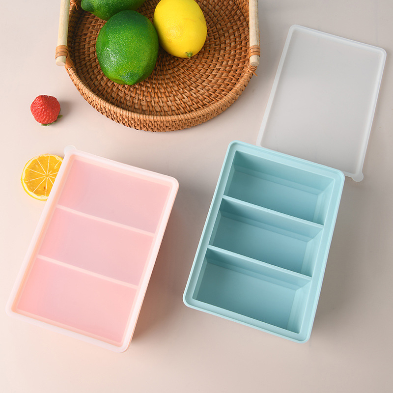 Extra Large 3-Compartment Sili - Meal Prep Template review and price