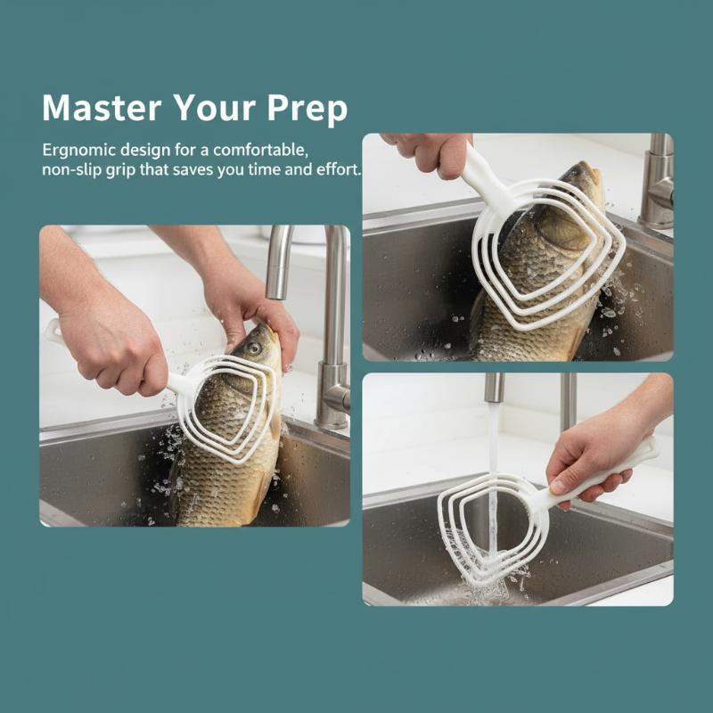 textureManual Plastic Meat Scr - Meal Prep Seafood review and price