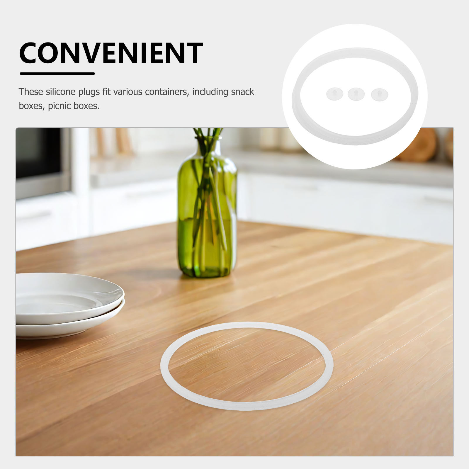 Silicone Gasket Seal Round Str - Meal Prep Japanese Food review and price