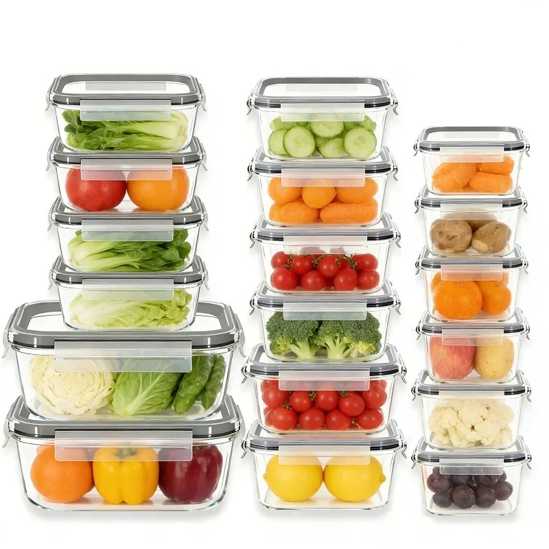 Glass Food Storage Containers  - Meal Prep Glass Containers With Lids review and price