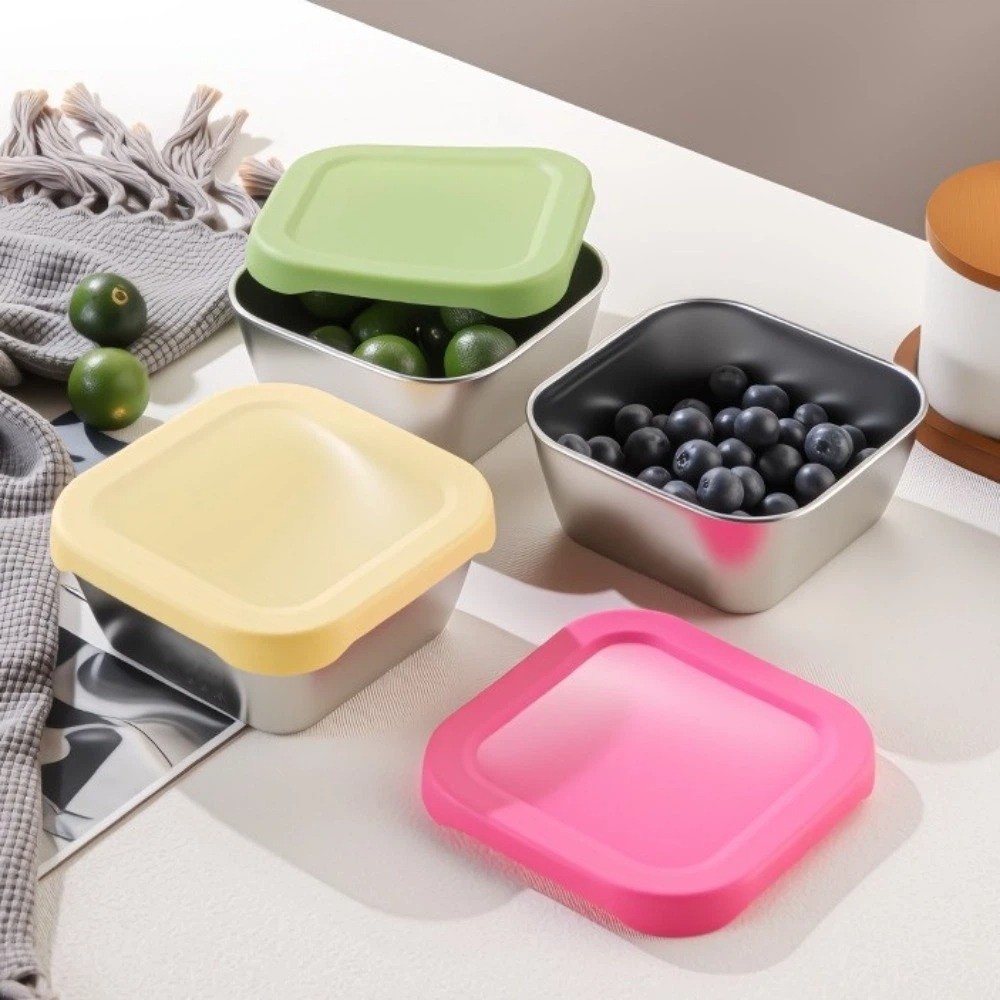 Silicone Lid Stainless Steel F - Meal Prep Rice review and price