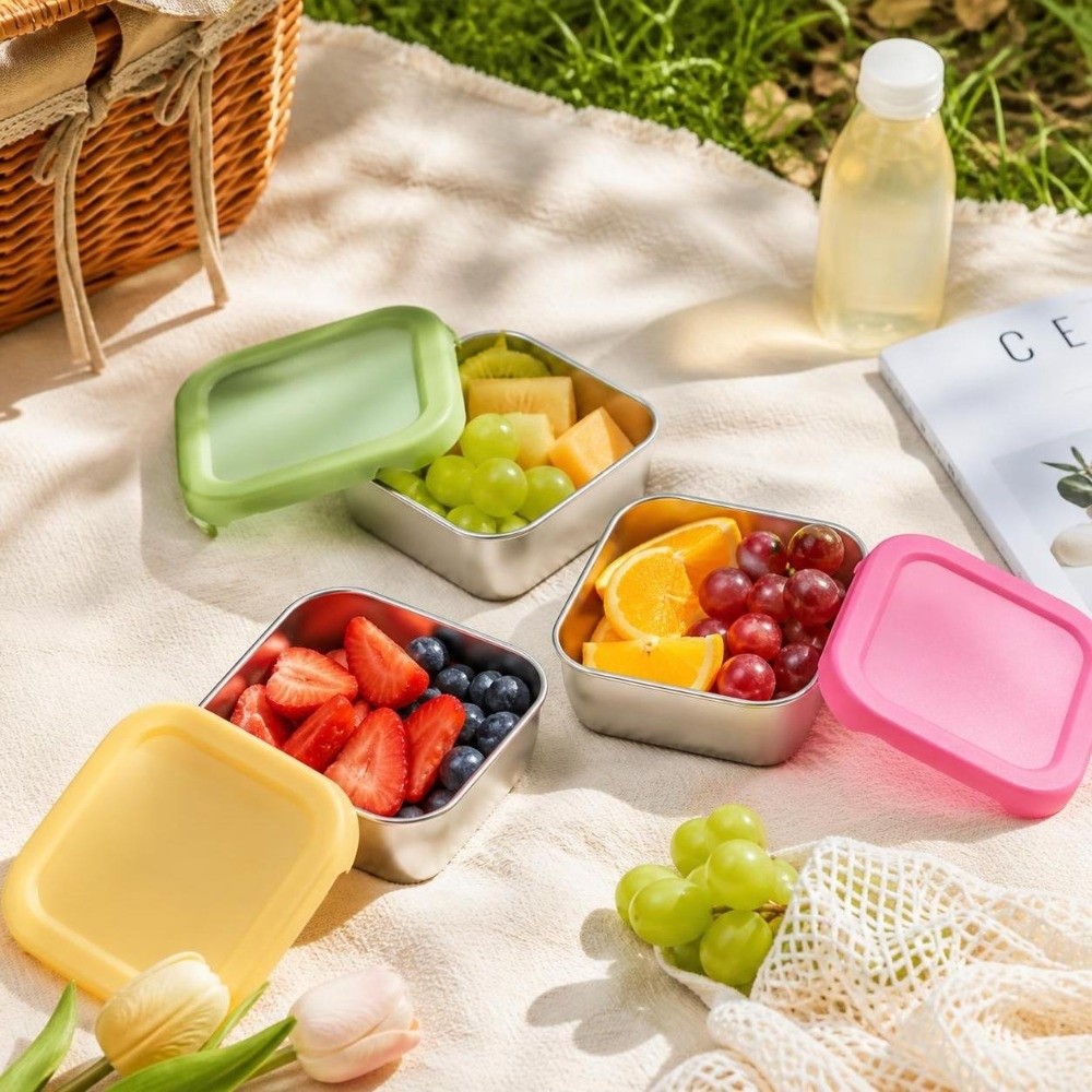Silicone Lid Stainless Steel F - Meal Prep Rice review and price