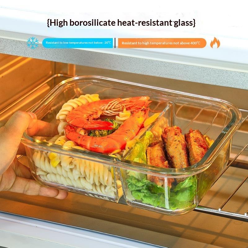 Airtight Leak Proof Glass Food - Meal Prep Glass Containers With Lids review and price