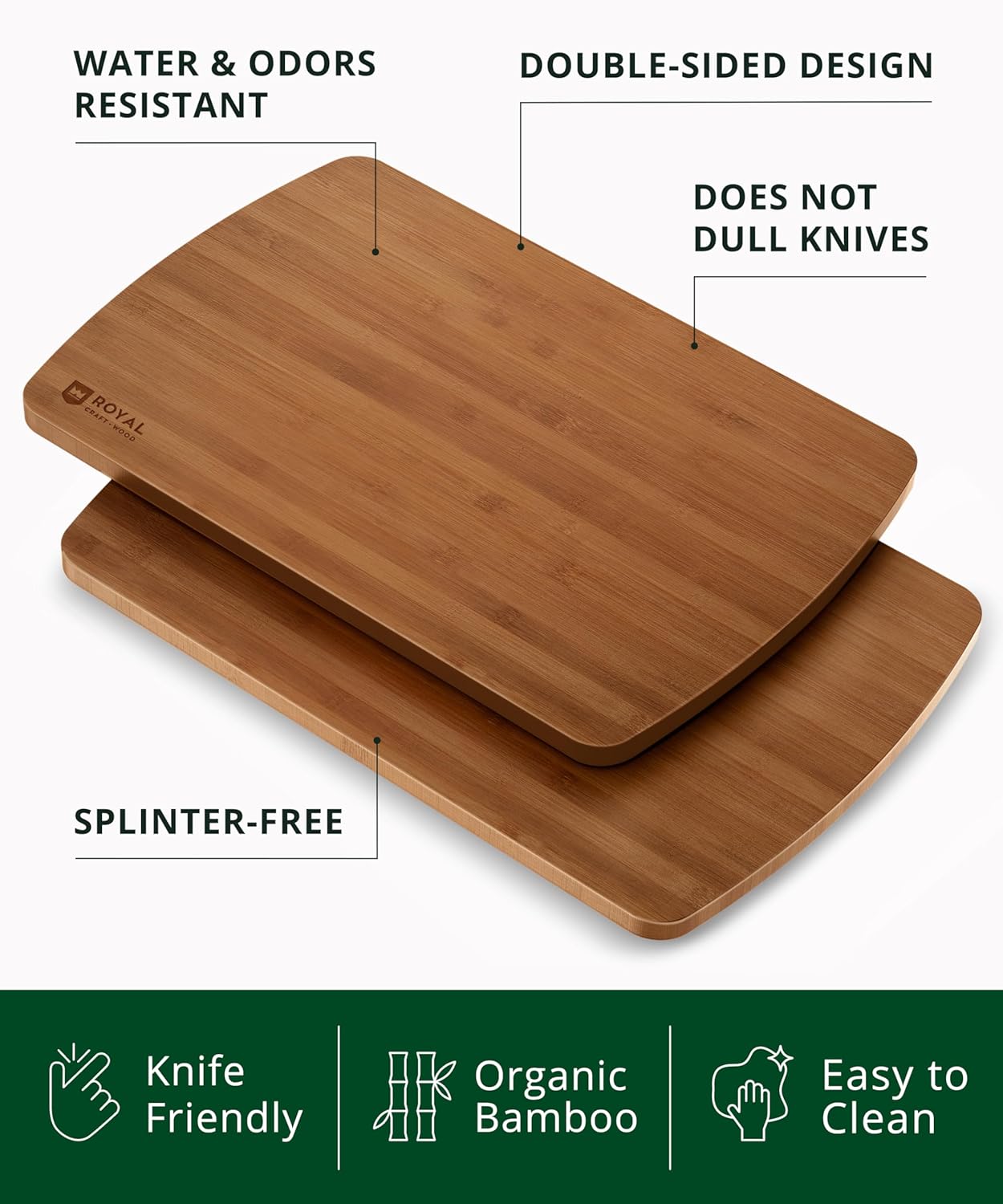 Bamboo Cutting Boards for Kitc - Meal Prep Juice review and price