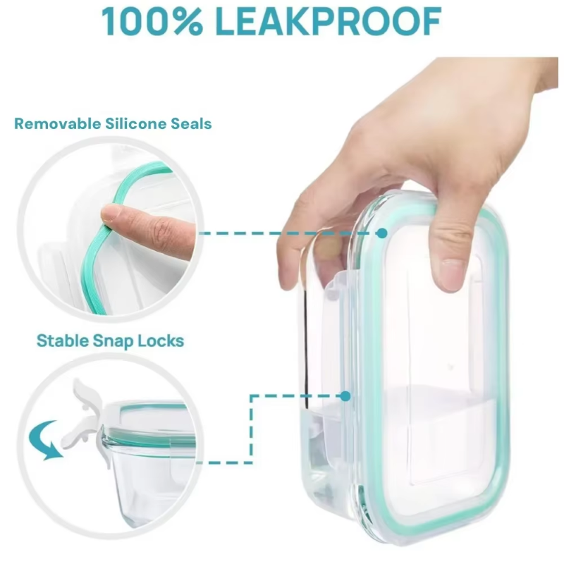 Glass lunch box food storage c - Meal Prep Boxen Glas review and price