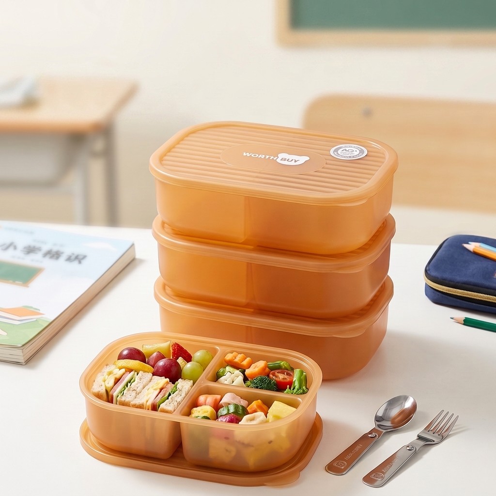 Japanese Plastic Bento Box Kid - Meal Prep Japanese Food review and price
