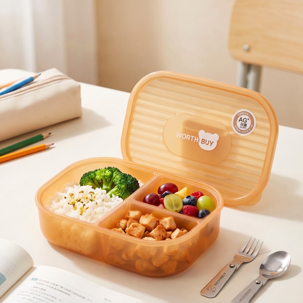 Japanese Plastic Bento Box Kid - Meal Prep Japanese Food review and price