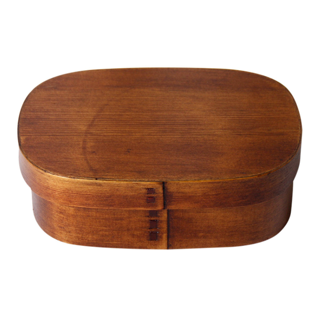 1Pcs Japanese Style Wood Lunch - Meal Prep Japanese Food review and price