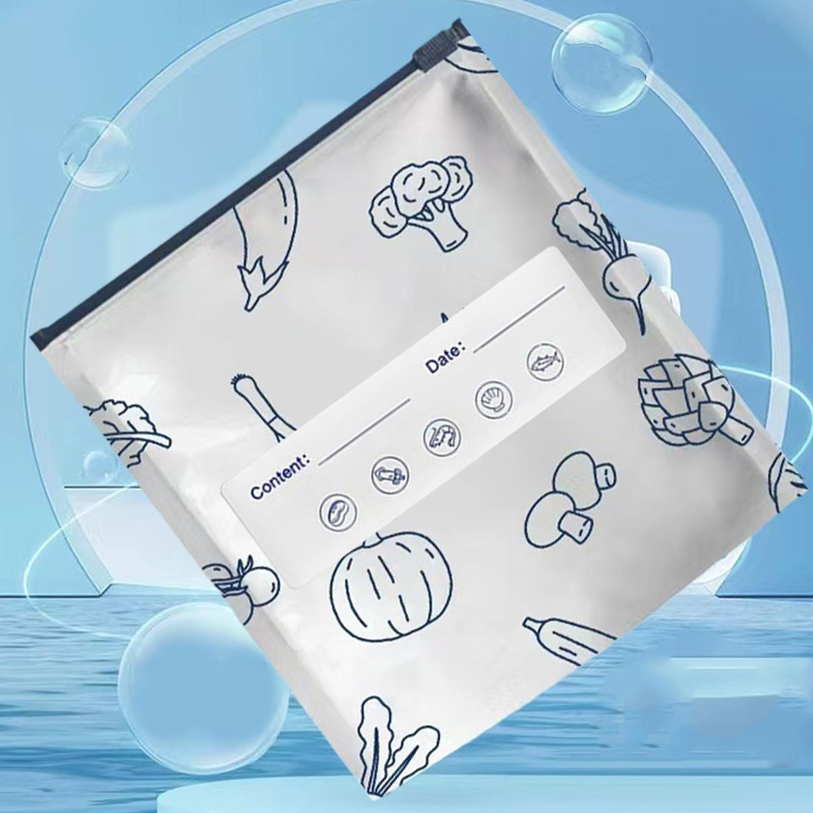 Aluminum Storage Bags 30 Piece - Meal Prep Seafood review and price