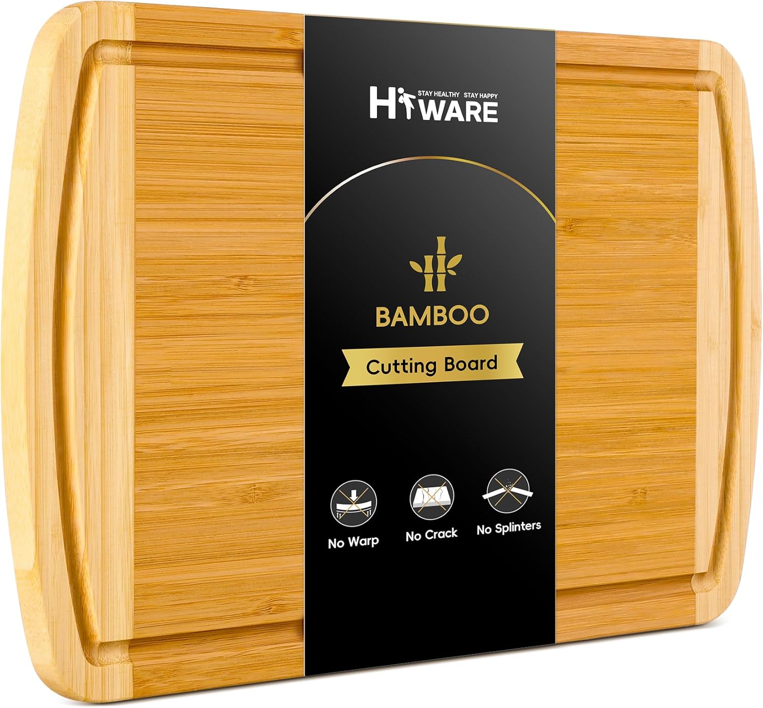 Large Bamboo Cutting Board for - Meal Prep Juice review and price