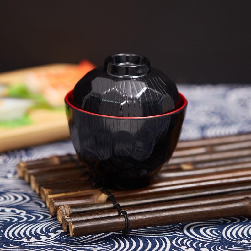 2 Tone Miso Soup Bowl with Lid - Meal Prep Rice review and price