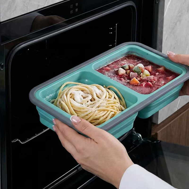 Freezer Tray with Lid 2 pcs Si - Meal Prep Template review and price