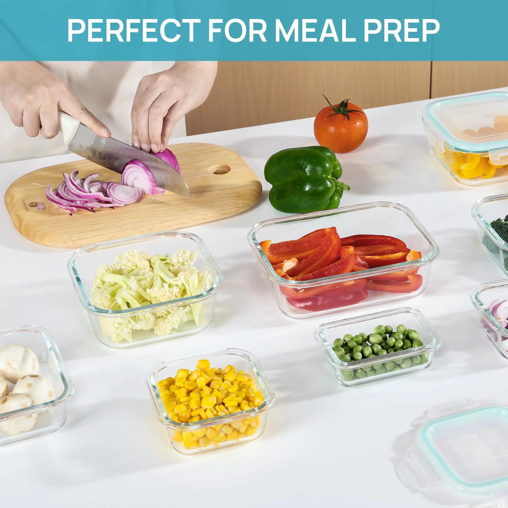 Glass Lunch Box Food Storage C - Meal Prep Boxen Glas review and price