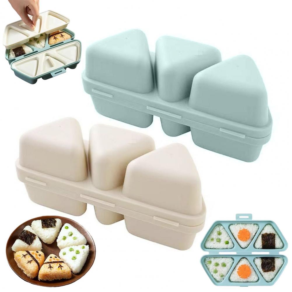 6-Cavity Triangle Onigiri Mold - Meal Prep Rice review and price